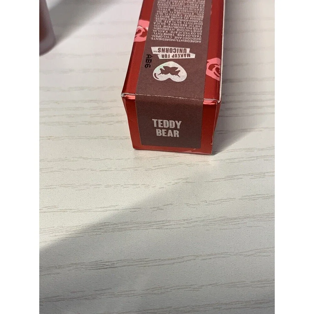 (2) Lime Crime Velvetines Liquid Matte Lipstick Teddy Bear Vegan (NEW) Brown SET